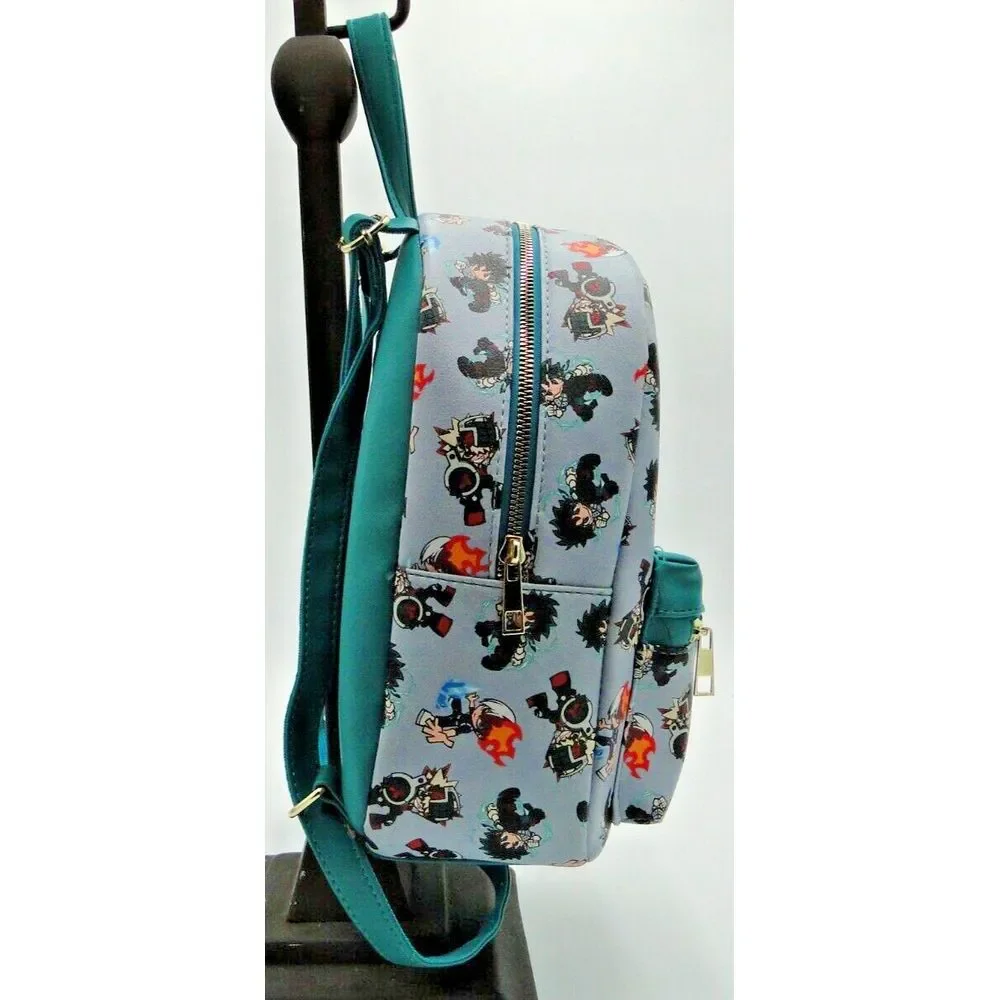 My Hero Academia Chibi Character Mini Backpack Izuku Bakugo‎ Shoto Bioworld
